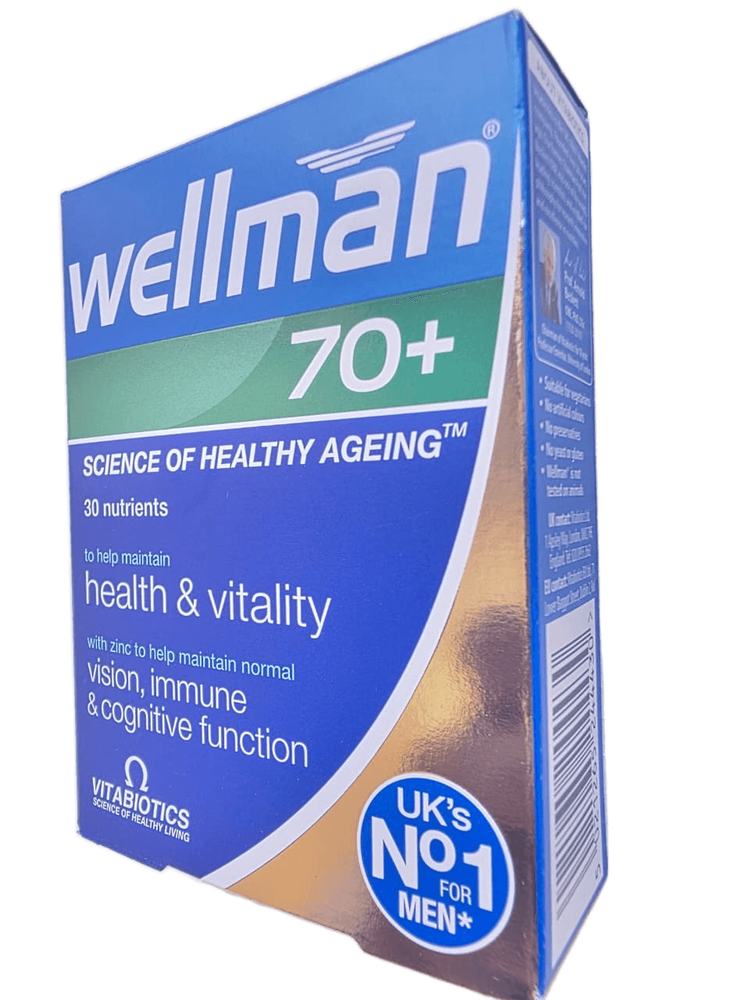 WELLMAN 70+ TABS 30S