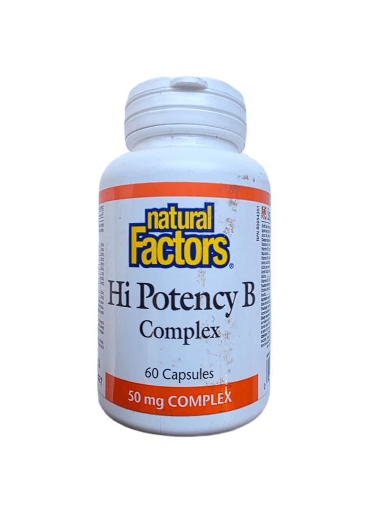 VITAMIN B COMPLEX 50MG HIGH POTENCY 60S