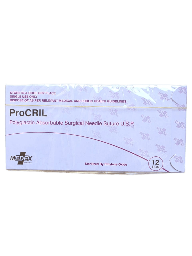 POLYGLACTIN SUTURE NO. 2 RB 12S