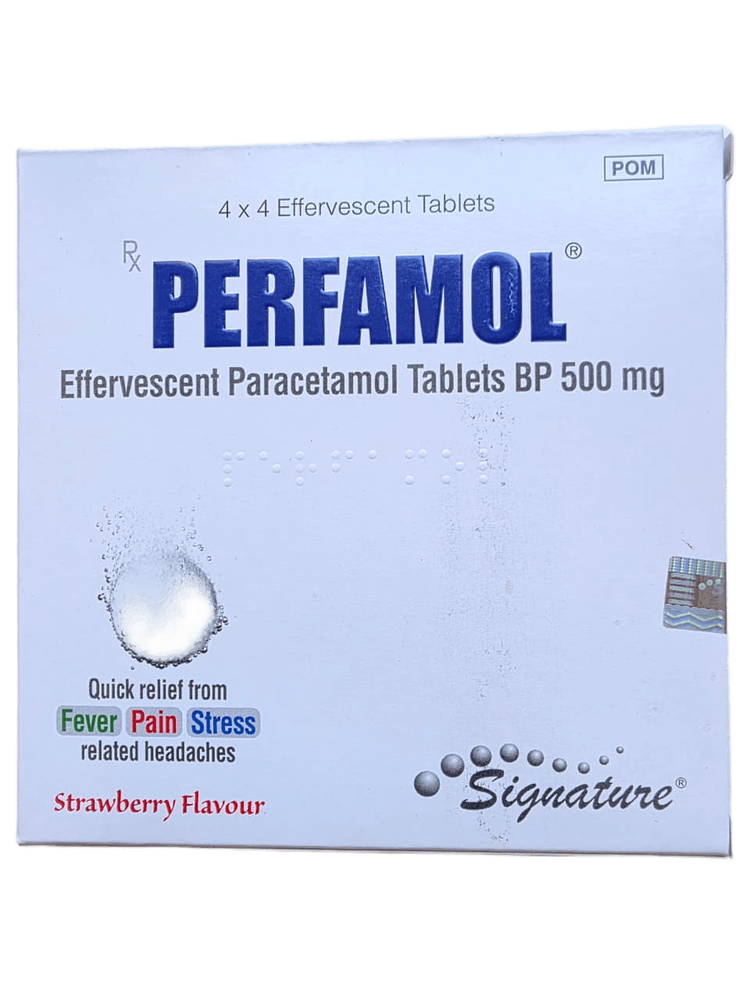 PERFAMOL (PARACETAMOL) ET 500MG TABS 16S