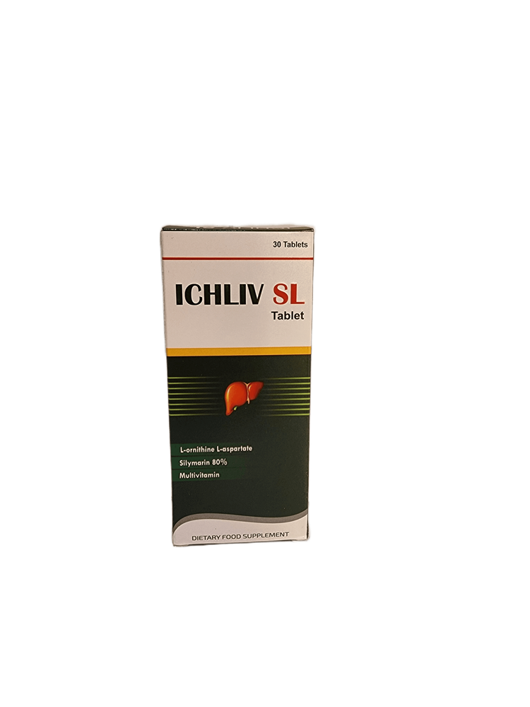 ICHLIV SL TABS 30S (L-ORNITHINE/SILYMARIN/MVITS)