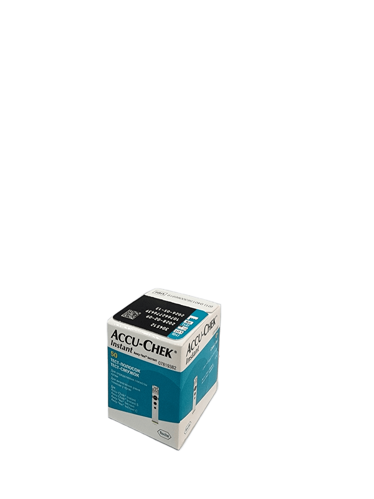 ACCU CHECK INSTANT STRIPS 50S
