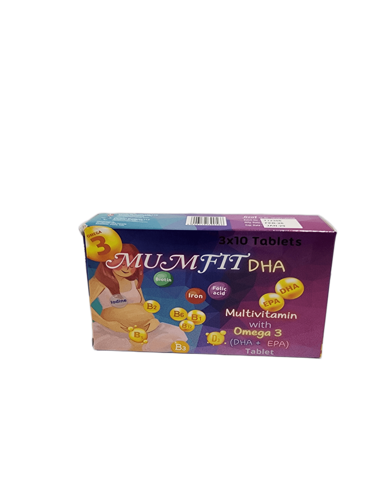MUMFIT DHA M/VITS+OMEGA 3 TABS 30S