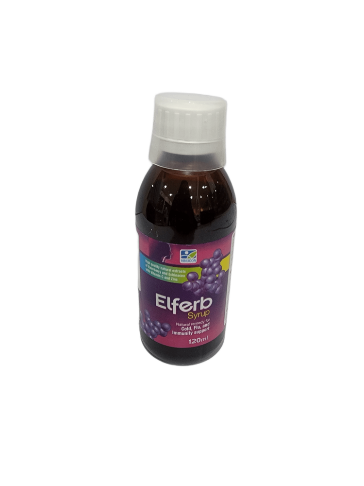 ELFERB COLD/FLU SYRUP 120ML