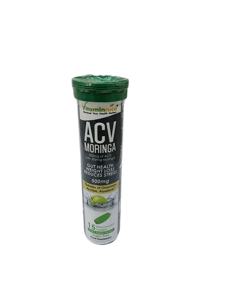 VITAMINNICA ACV MORINGA GREEN APPLE 500MG CAPS 15S