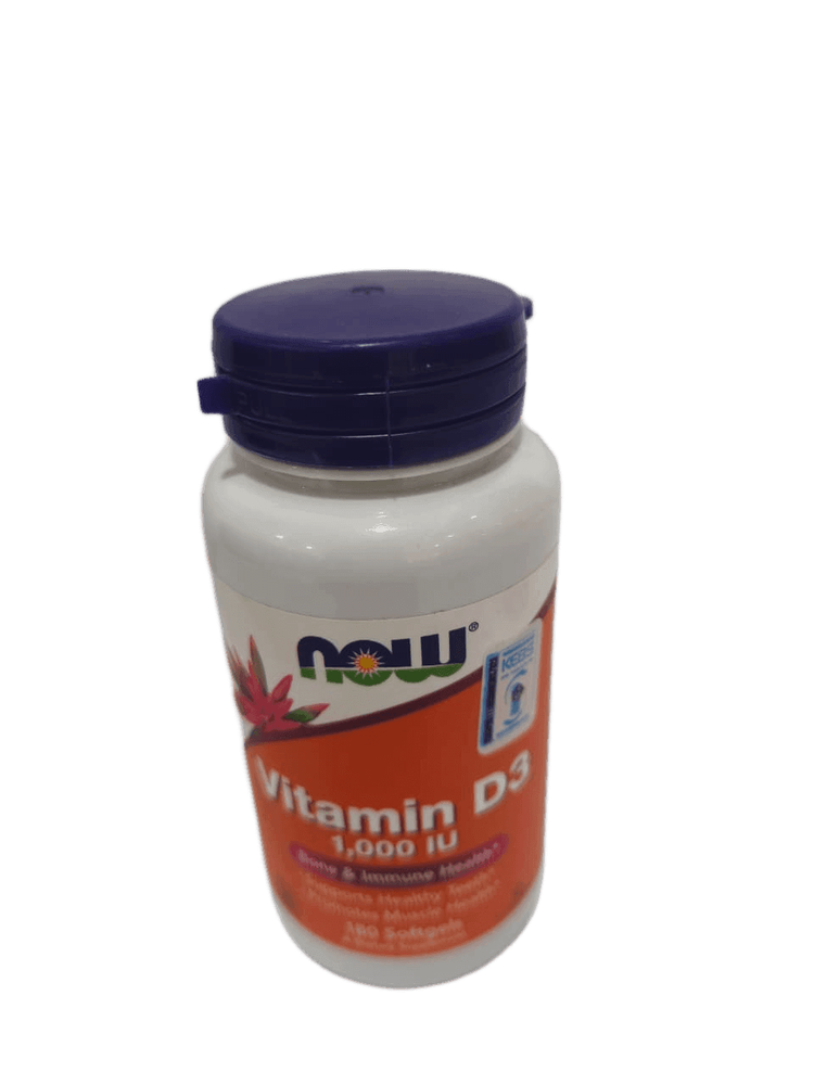 VITAMIN D3 1000IU TABS 180S NOW