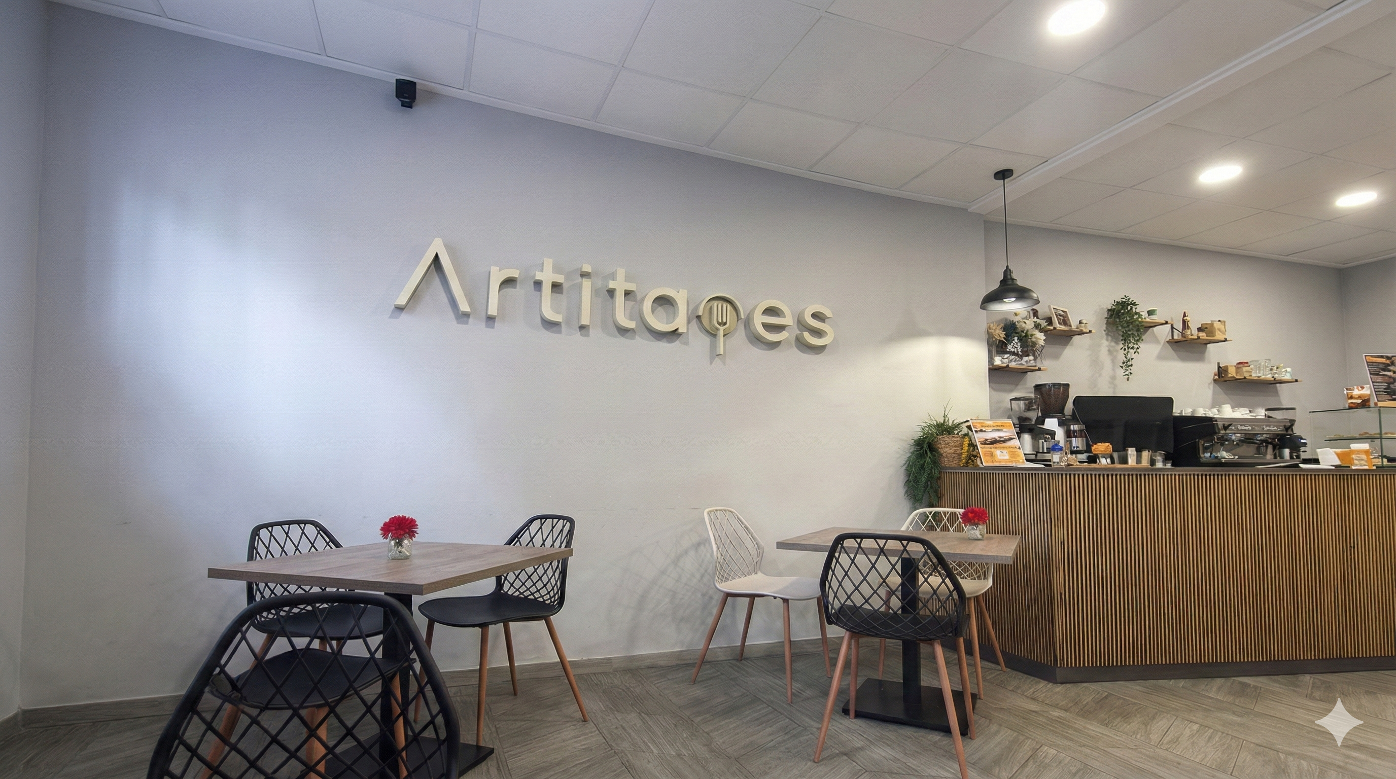 Ambiente del local Artitapes