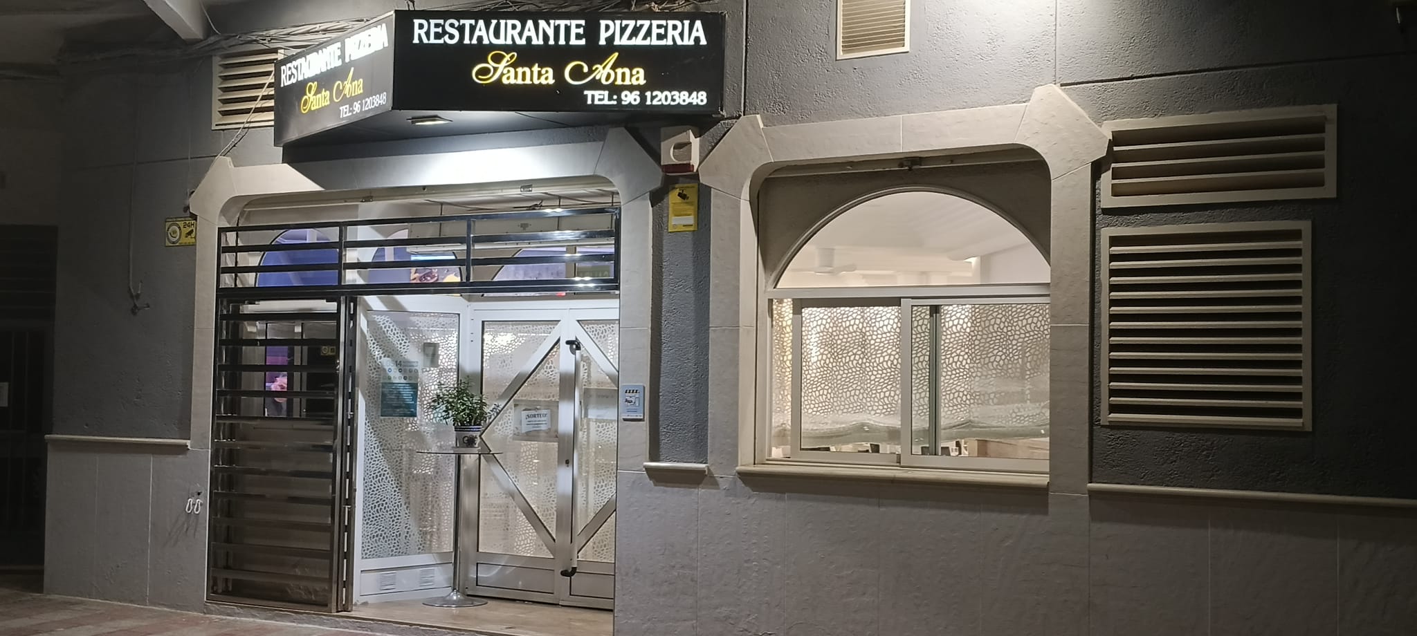 Rincón del restaurante Santa Ana