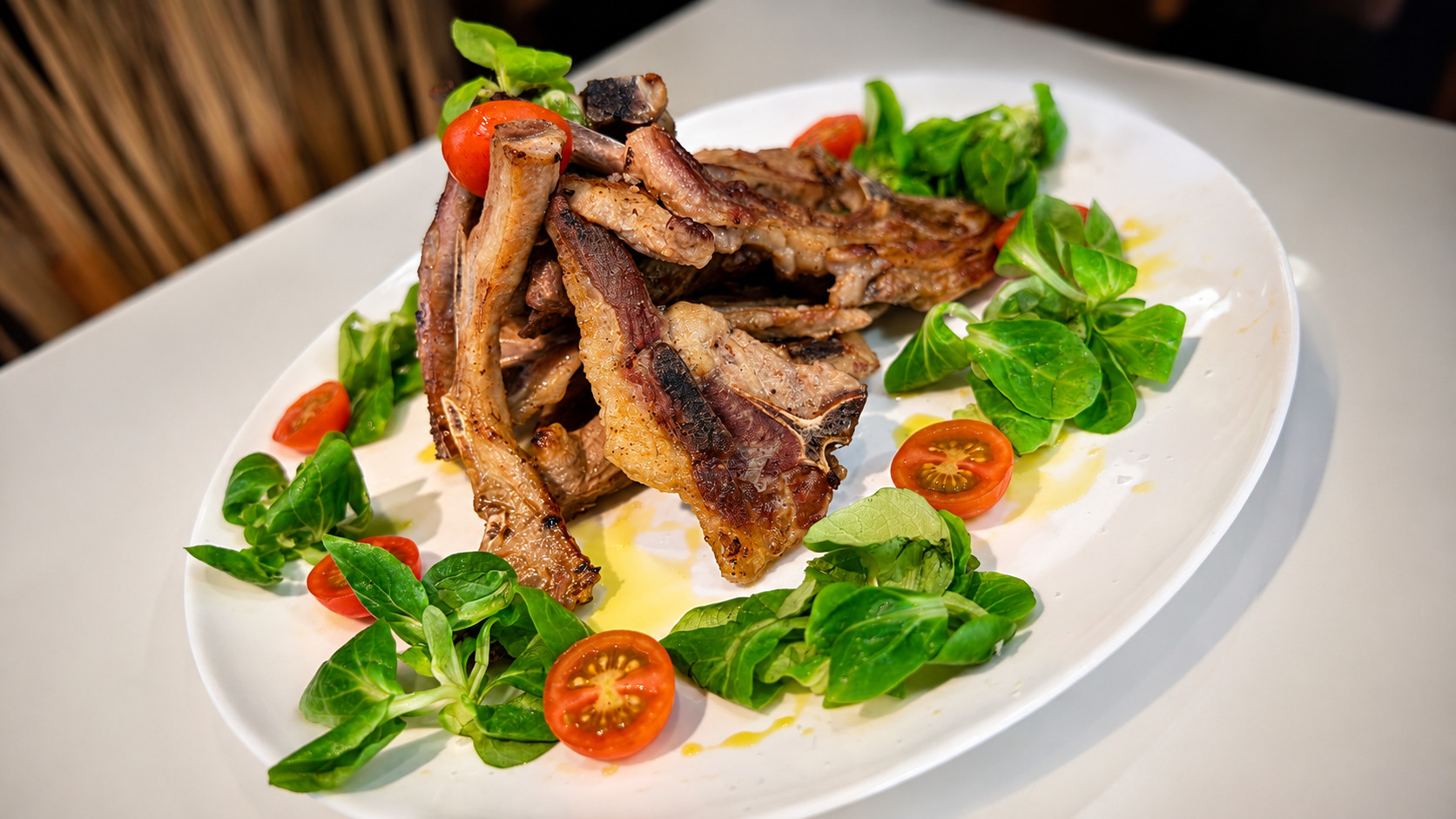 Plato del restaurante