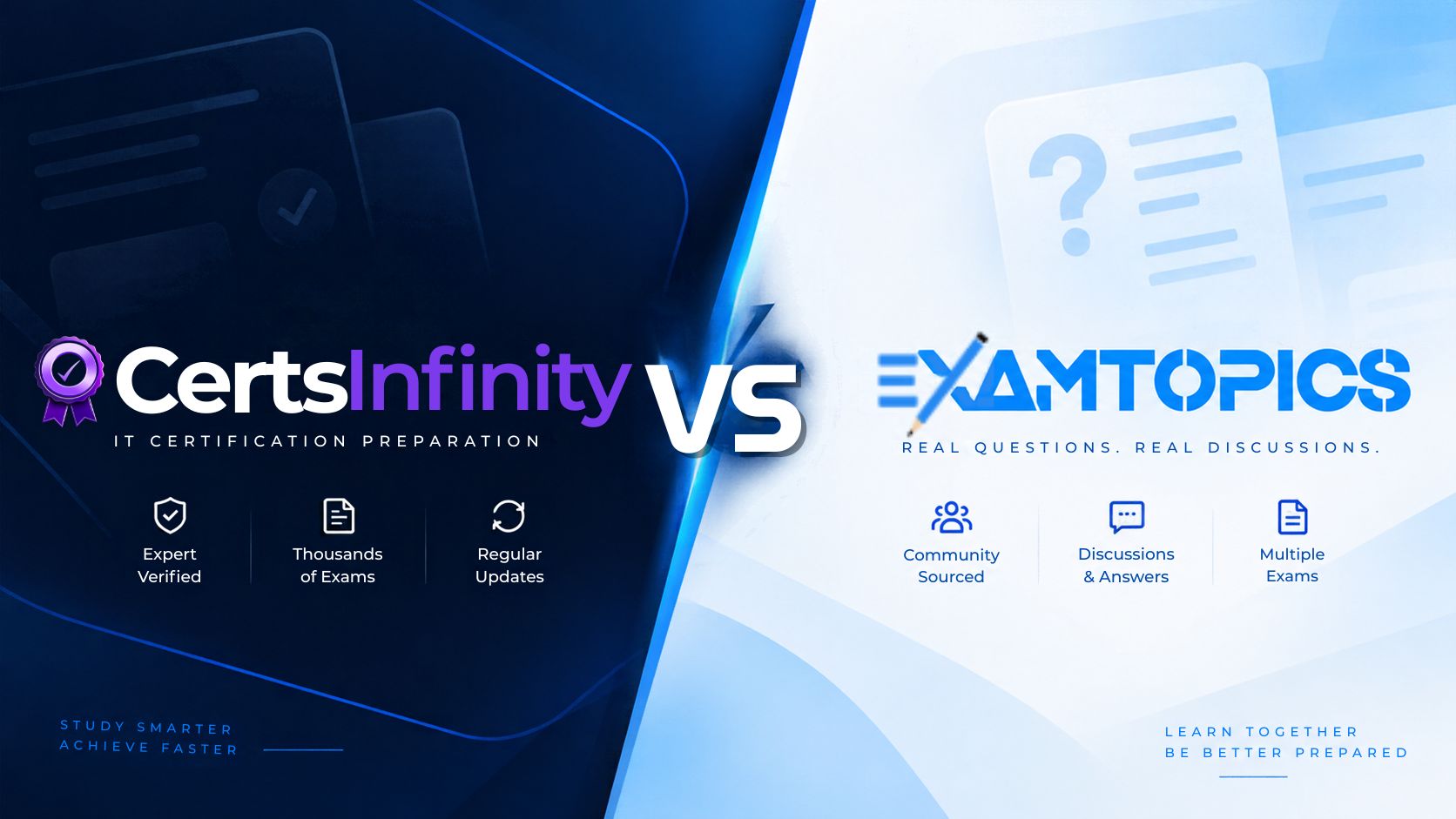 CertsInfinity vs ExamTopics: An Honest Comparison for IT Certification Candidates in 2026