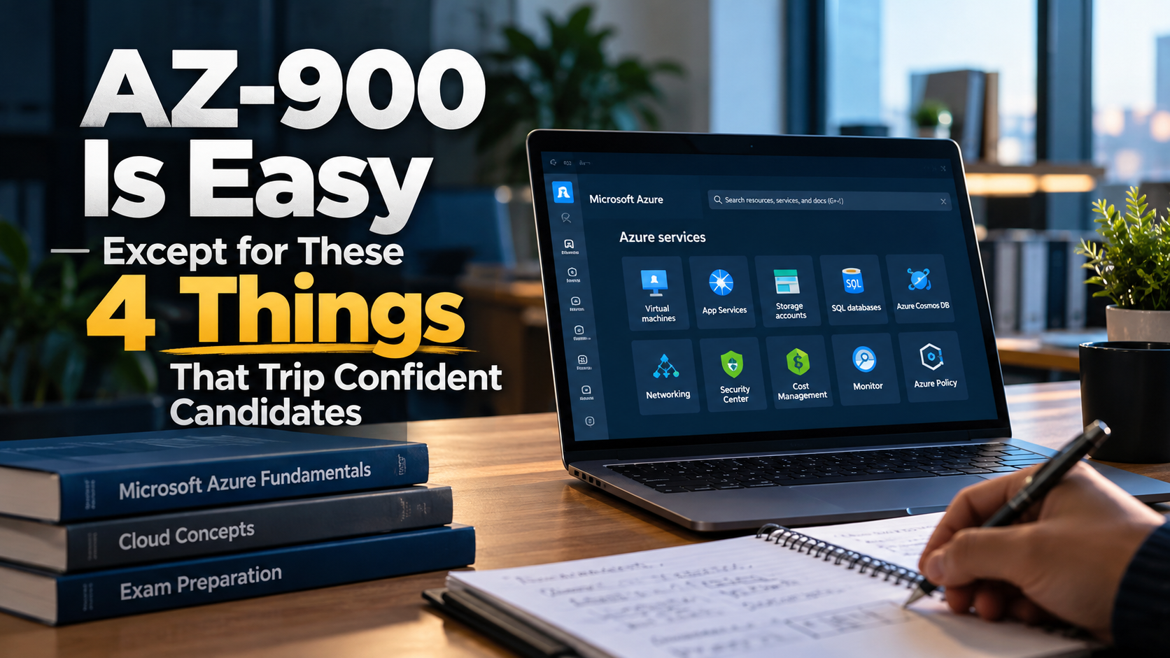 AZ-900 Is Easy — Except for These 4 Things That Trip Confident Candidates
