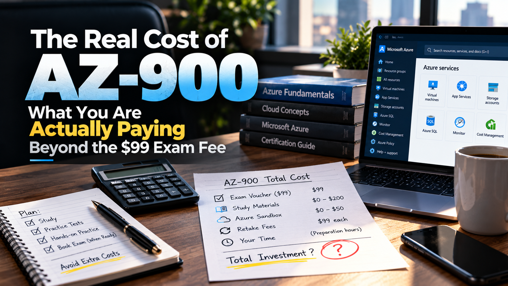 The Real Cost of AZ-900: What You Are Actually Paying Beyond the $99 Exam Fee