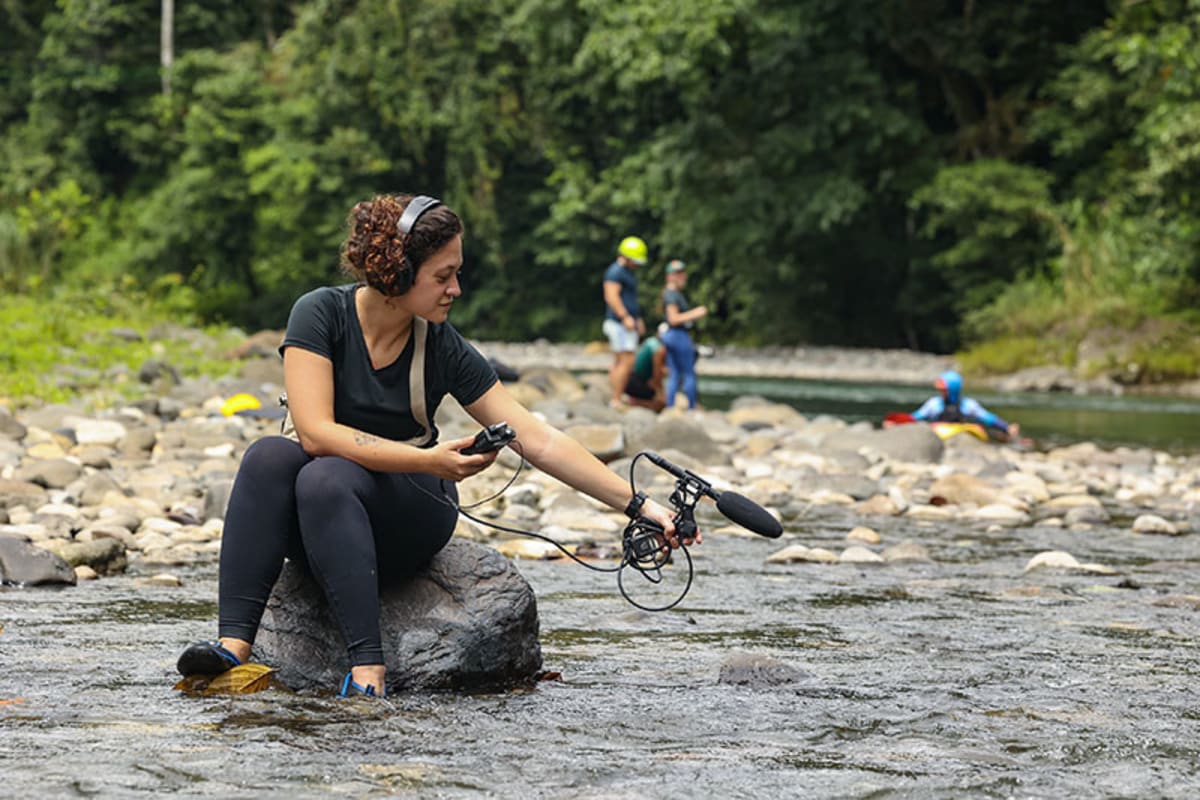 Recording audio, Costa Rica