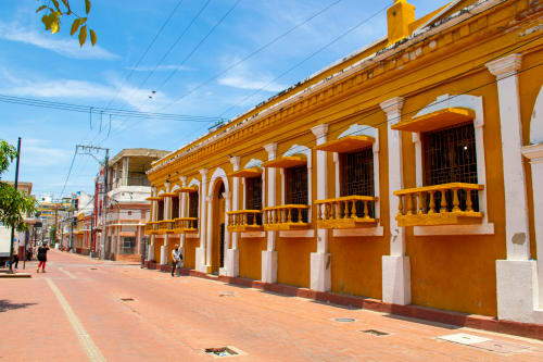 Street scene, Santa Marta, Colombia