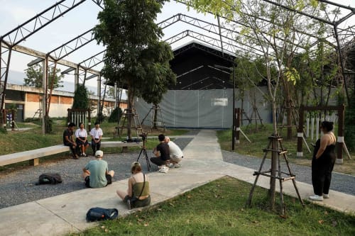Documentary production in progress