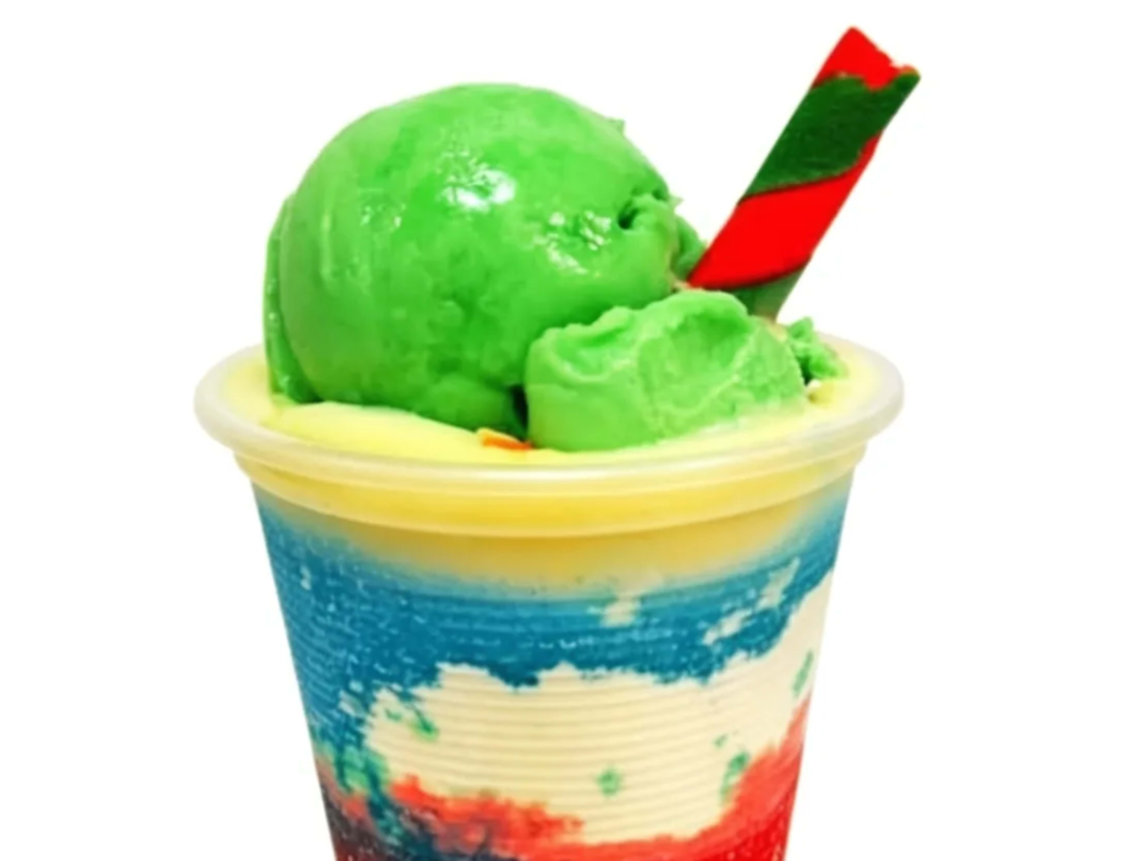 Granizado con helado