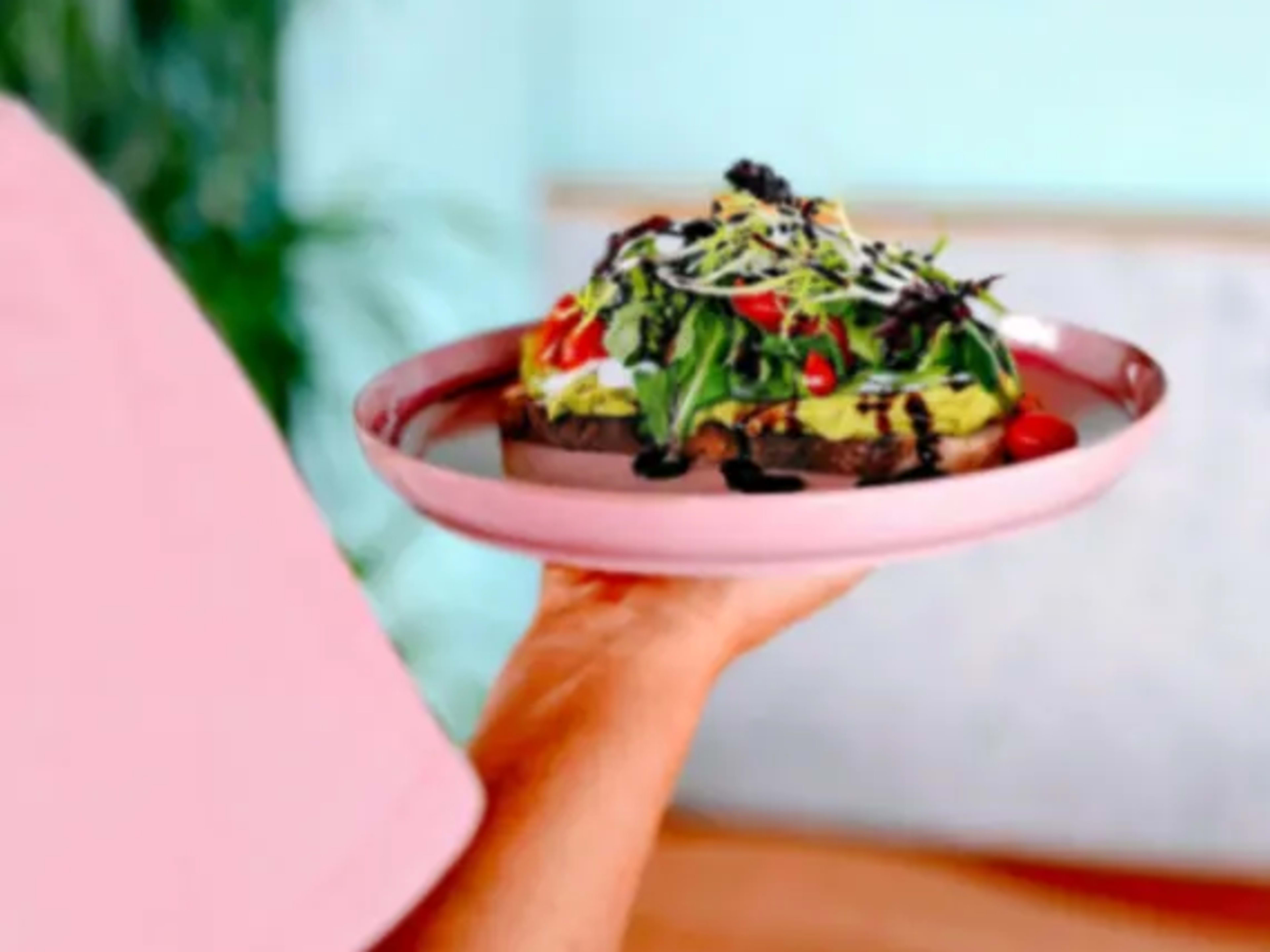 Tostada de Guacamole
