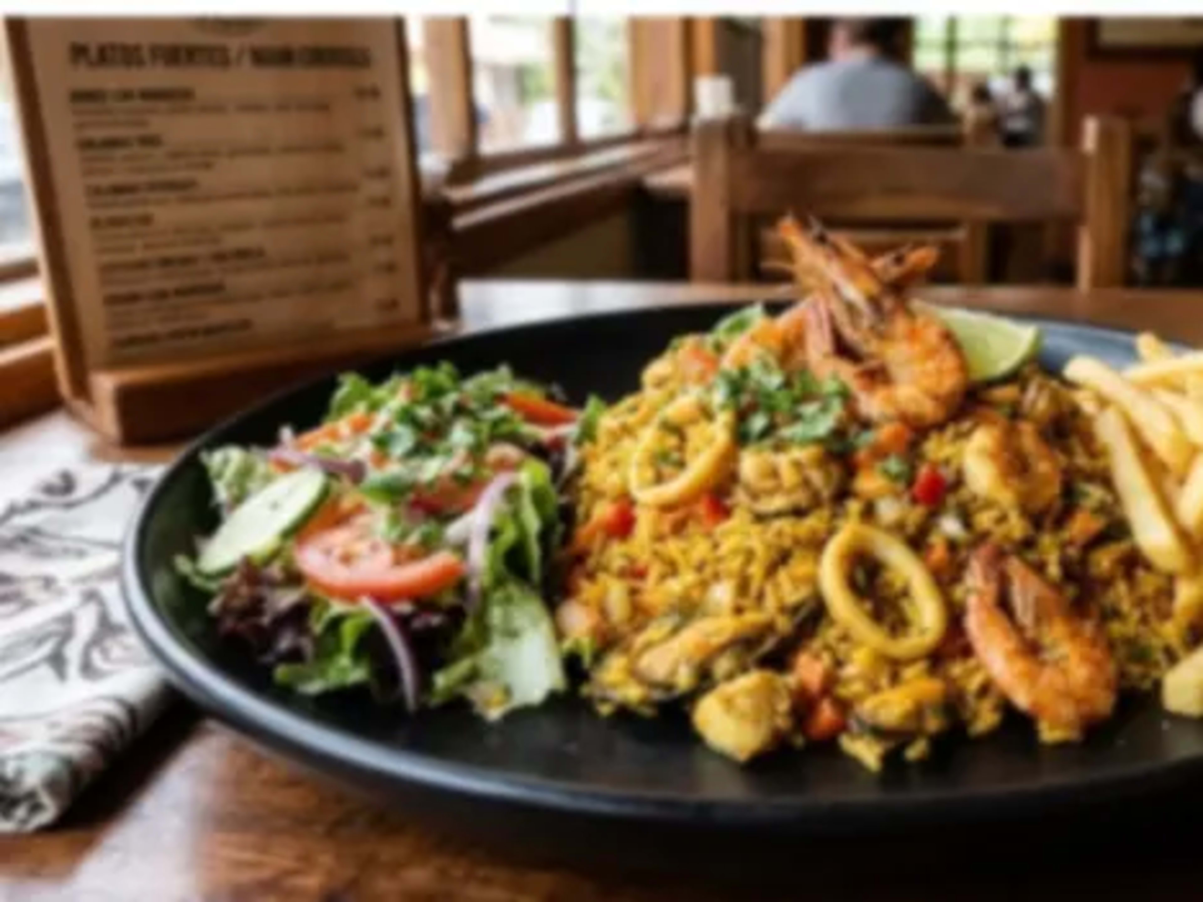 Arroz con mariscos