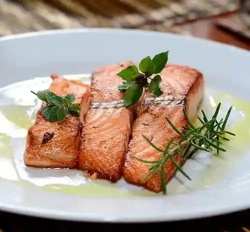 Salmón a la plancha