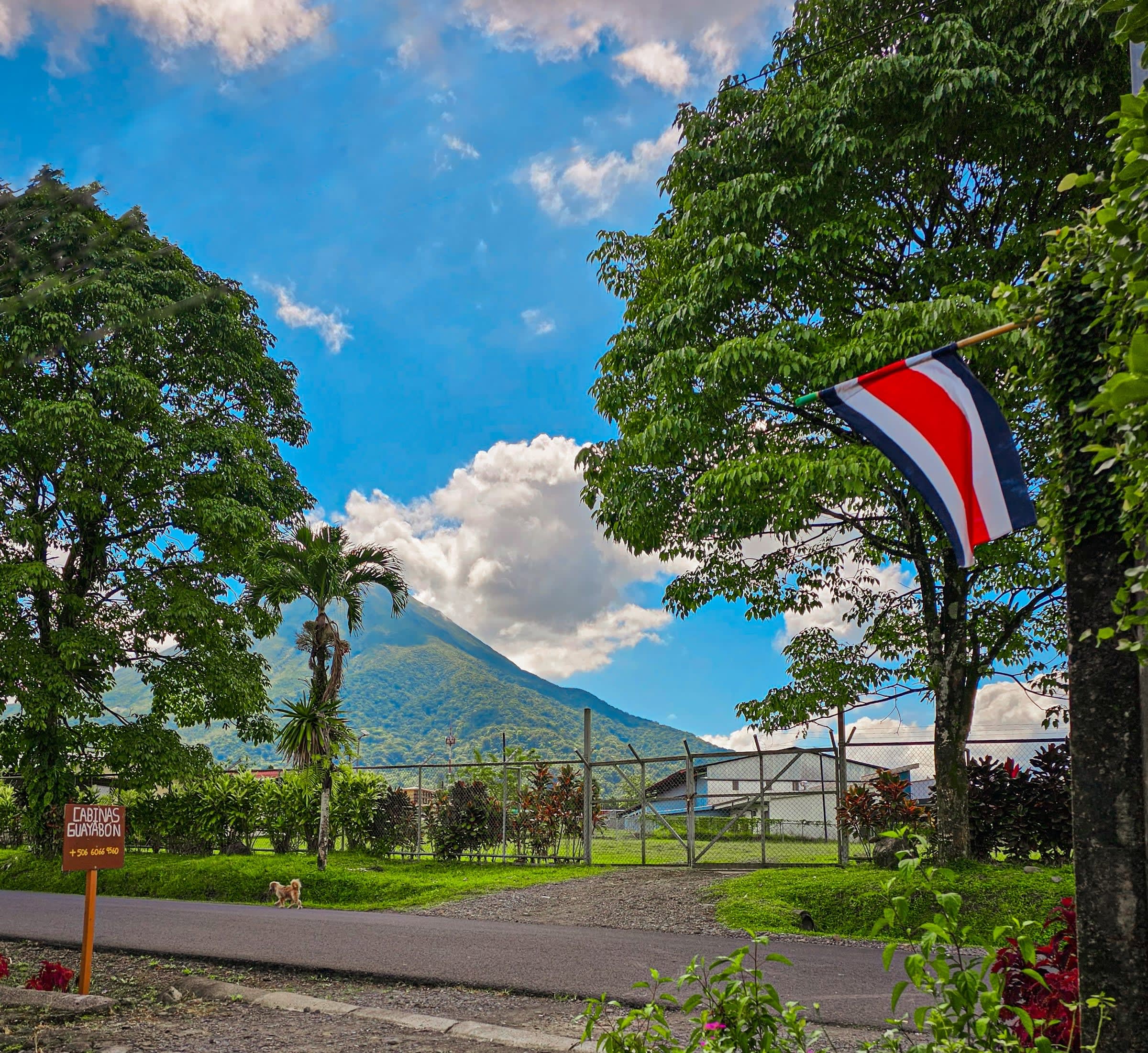 Guayabon Cabins in La Fortuna, Costa Rica, surrounded by lush tropical nature