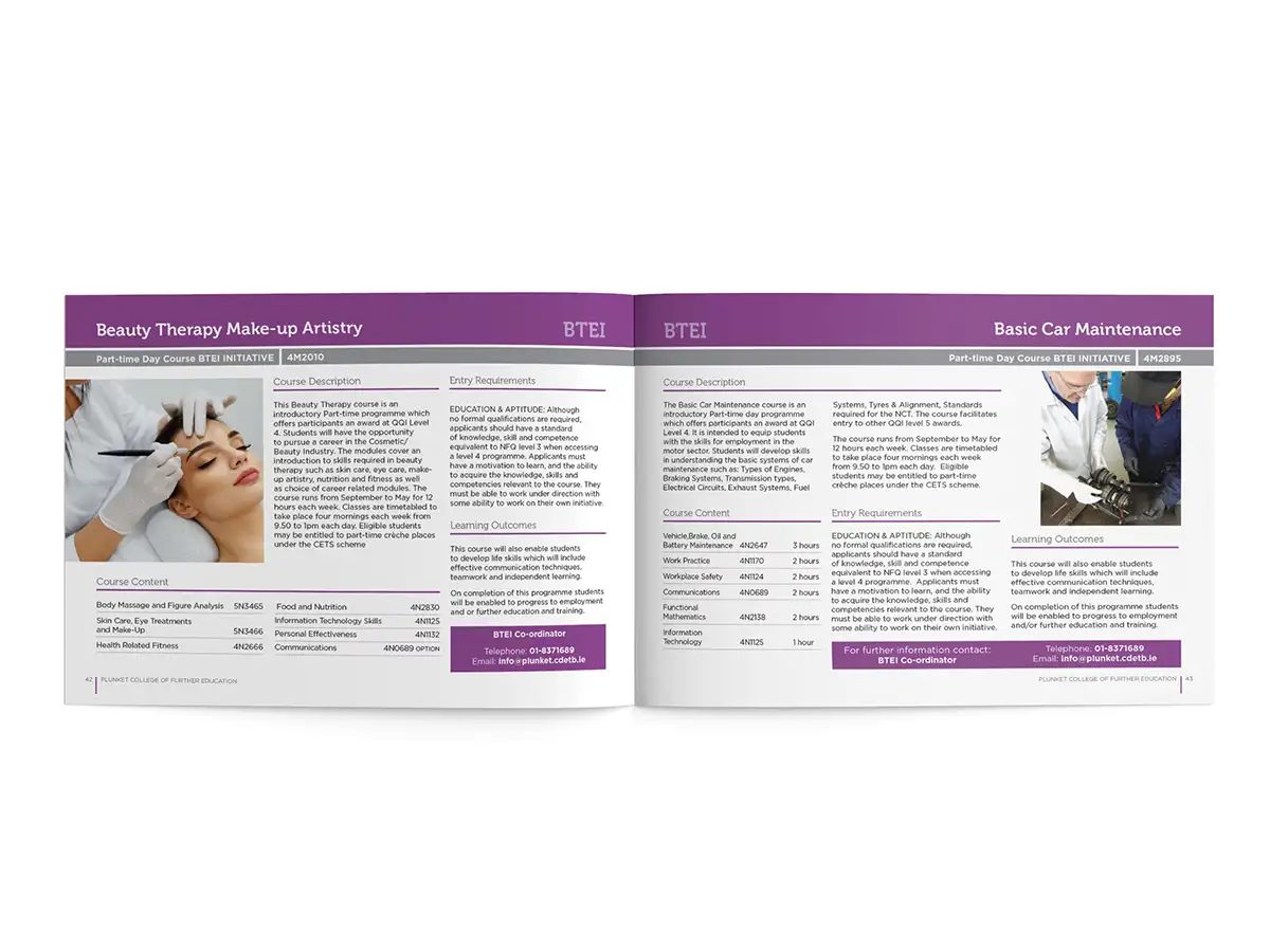 Plunket College Prospectus