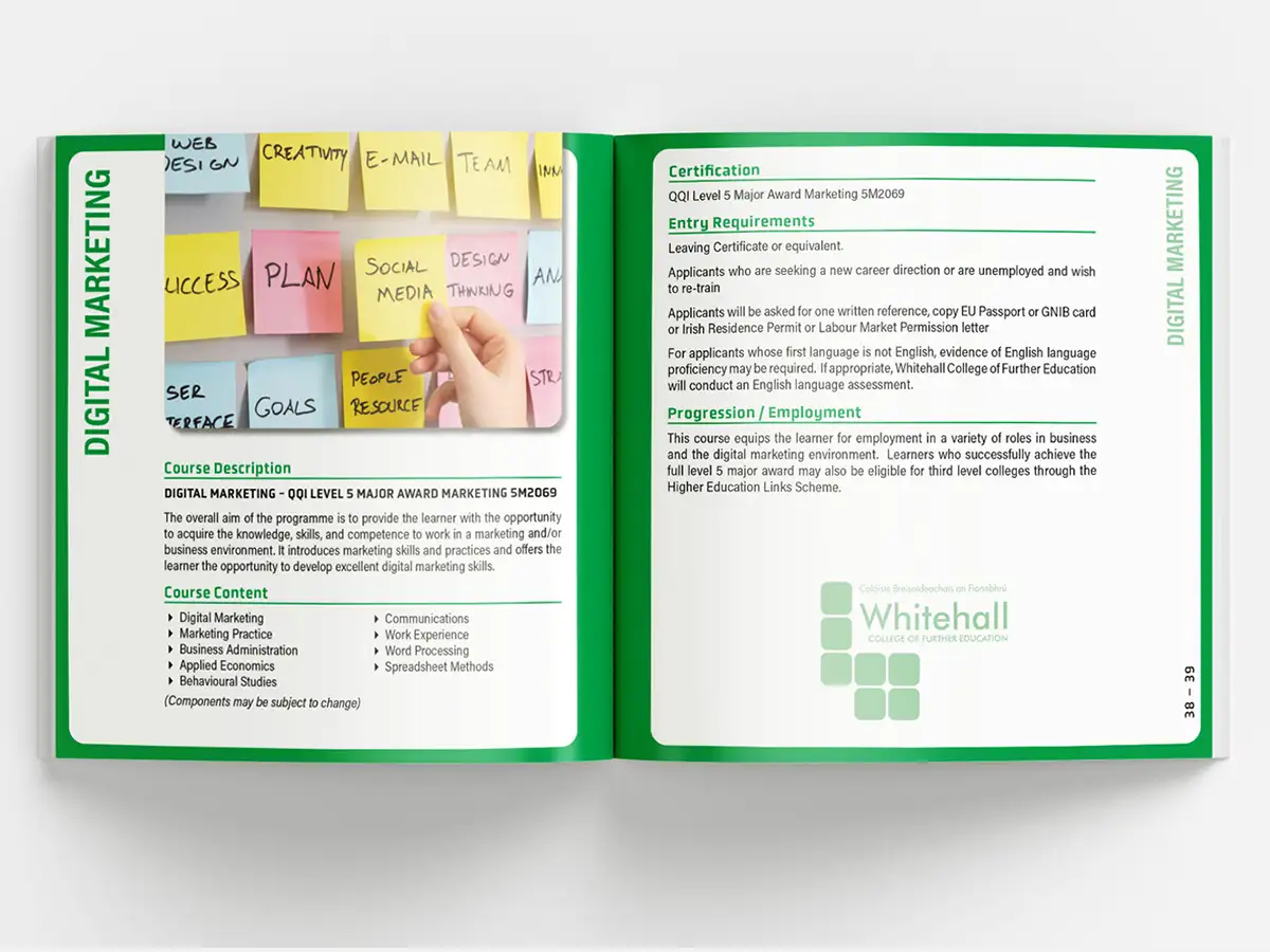 Whitehall College Prospectus