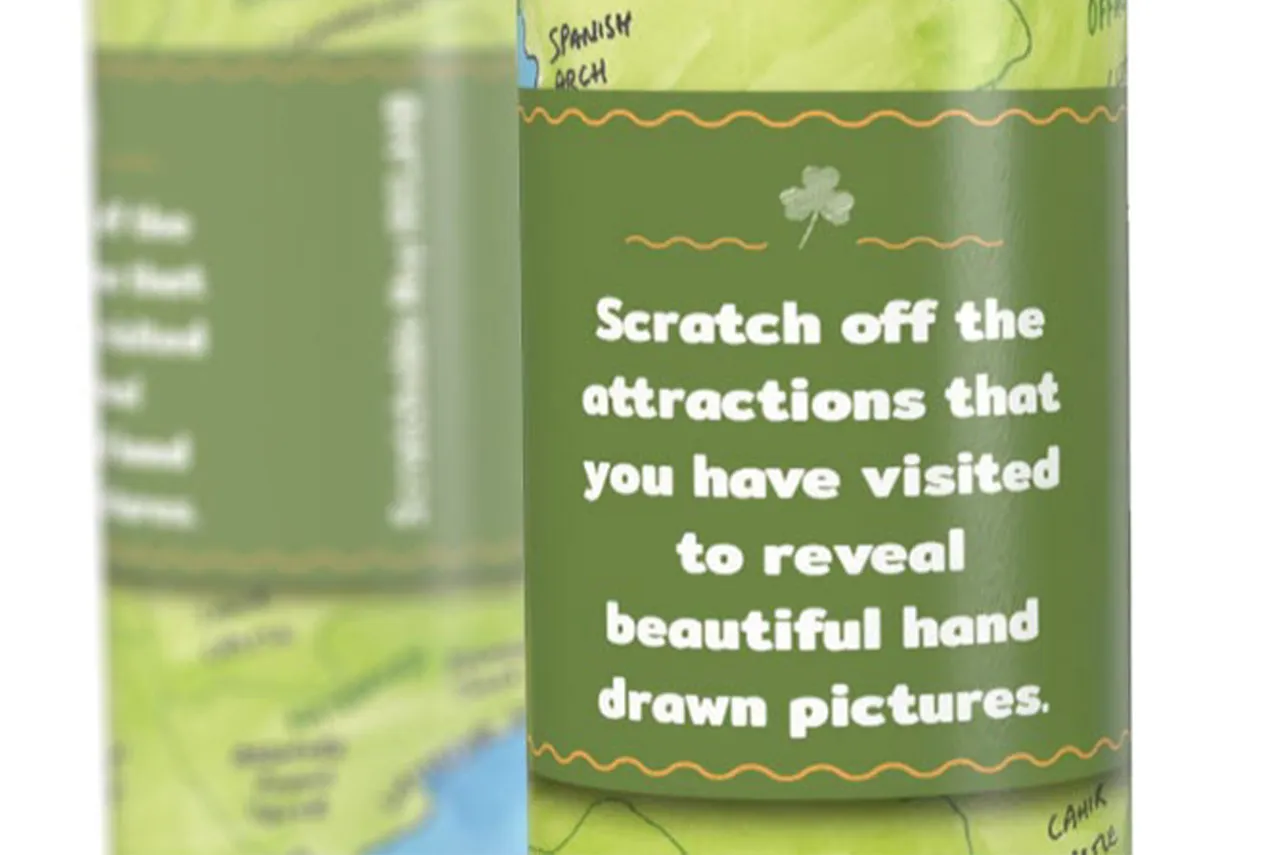 Detail of the front of the packaging