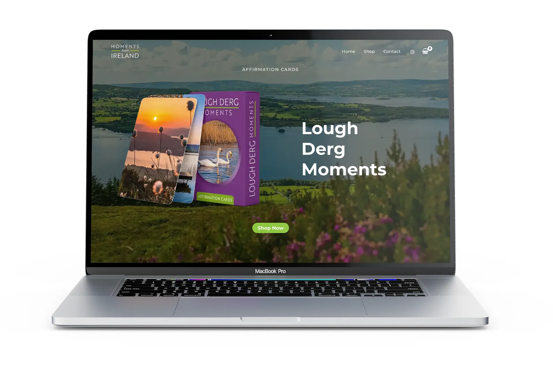 Website with ecommerce