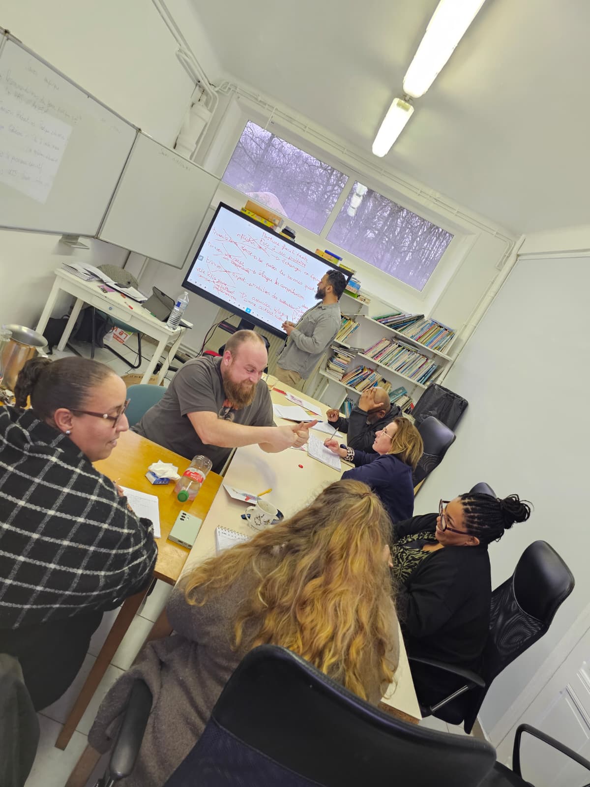 Professionnels du social en formation