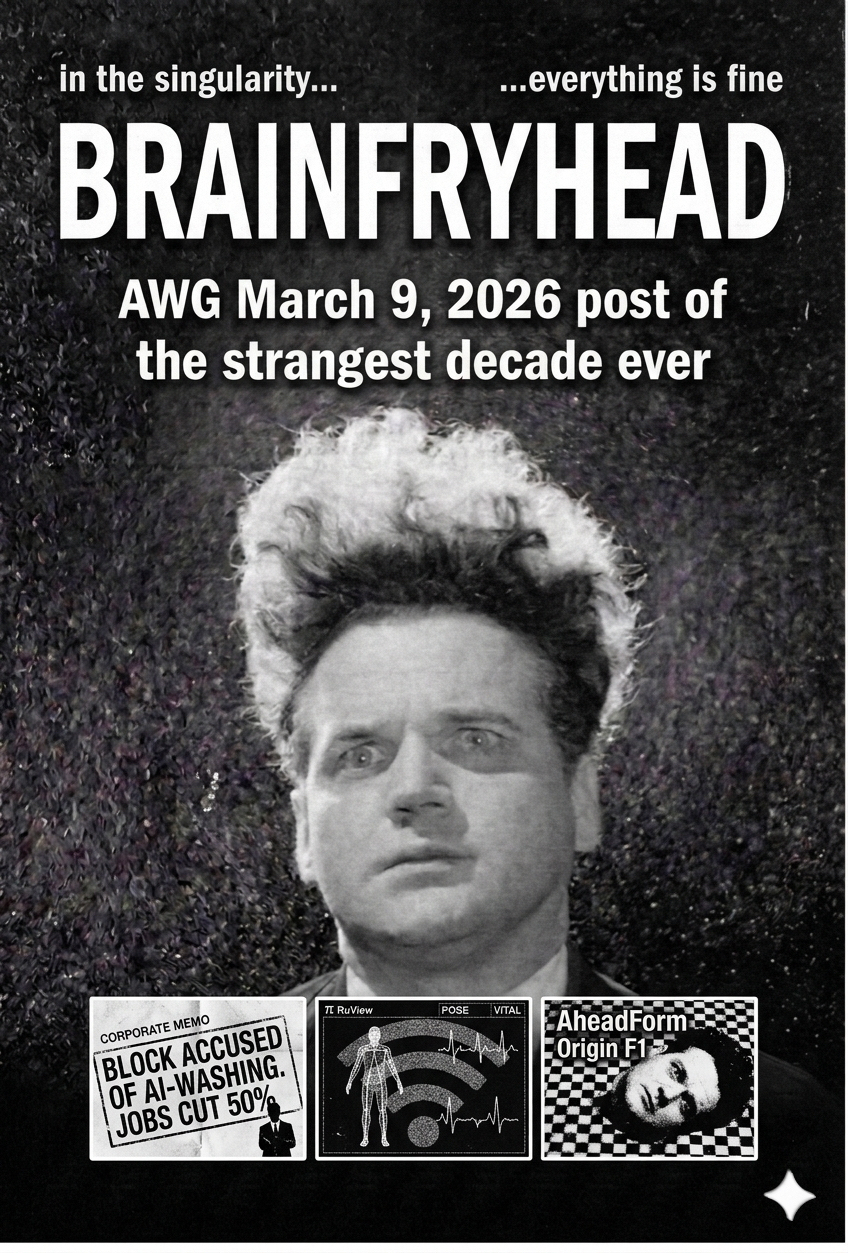 AI Brain Fry Eraserhead