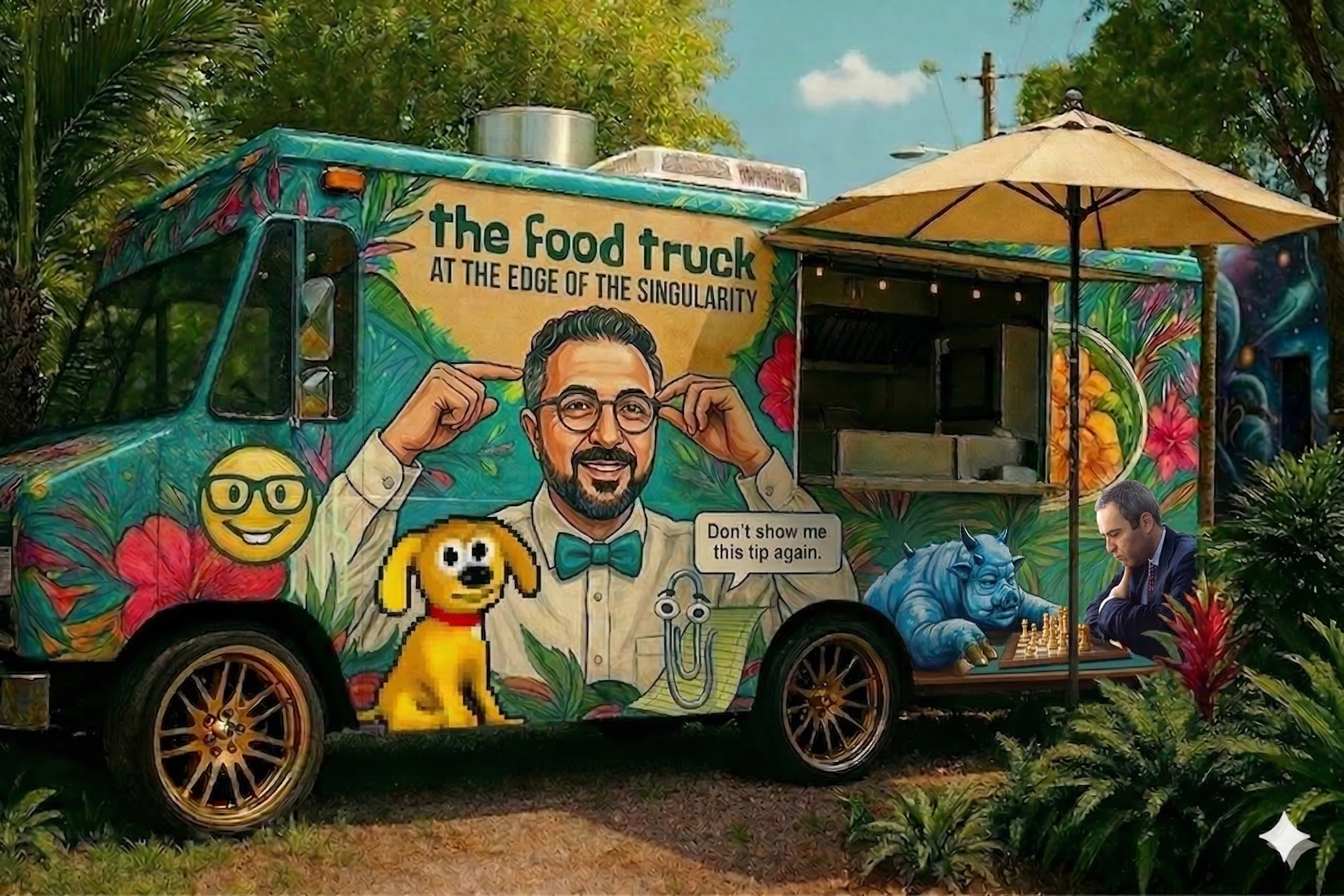 The Food Truck at the Edge of the Singularity