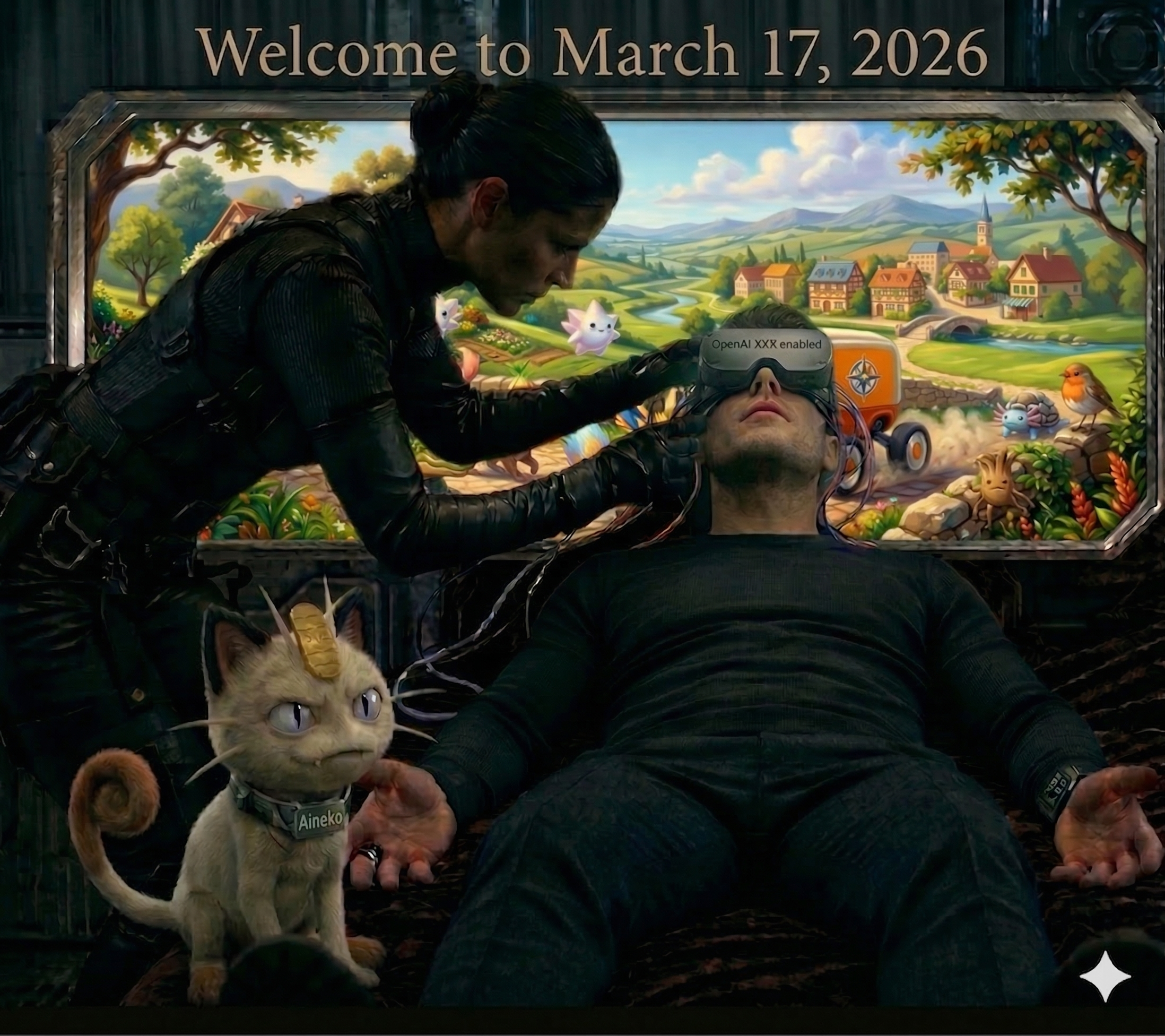 Aineko: The evolved form of Meowth