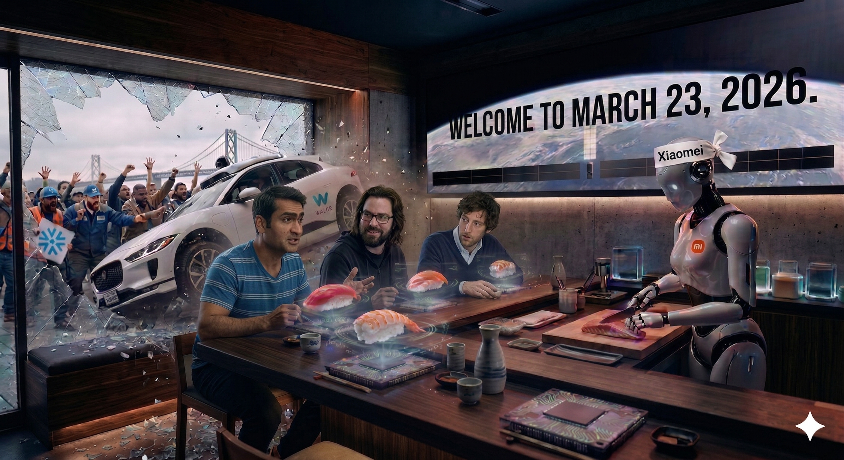 The Founders Eat Omakase