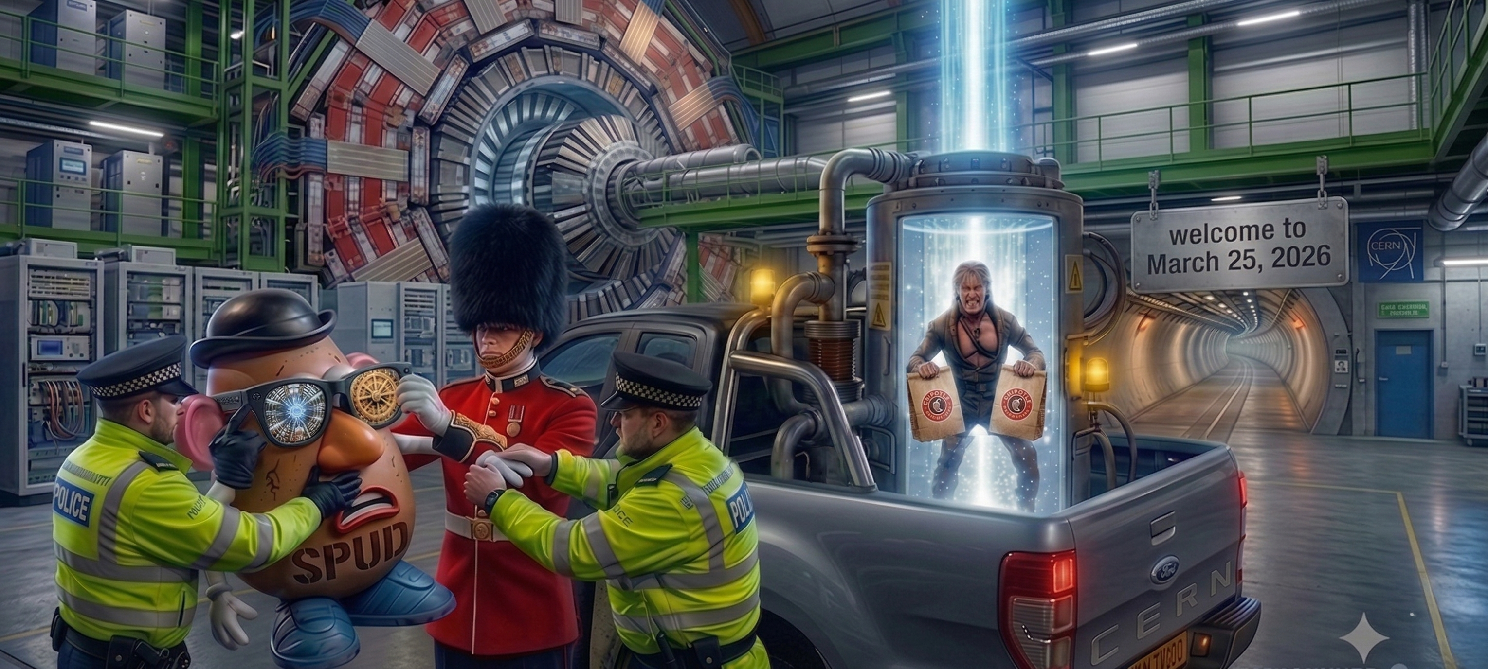 Hadron Collider Chipotle Transporter - DoorDash of Khan