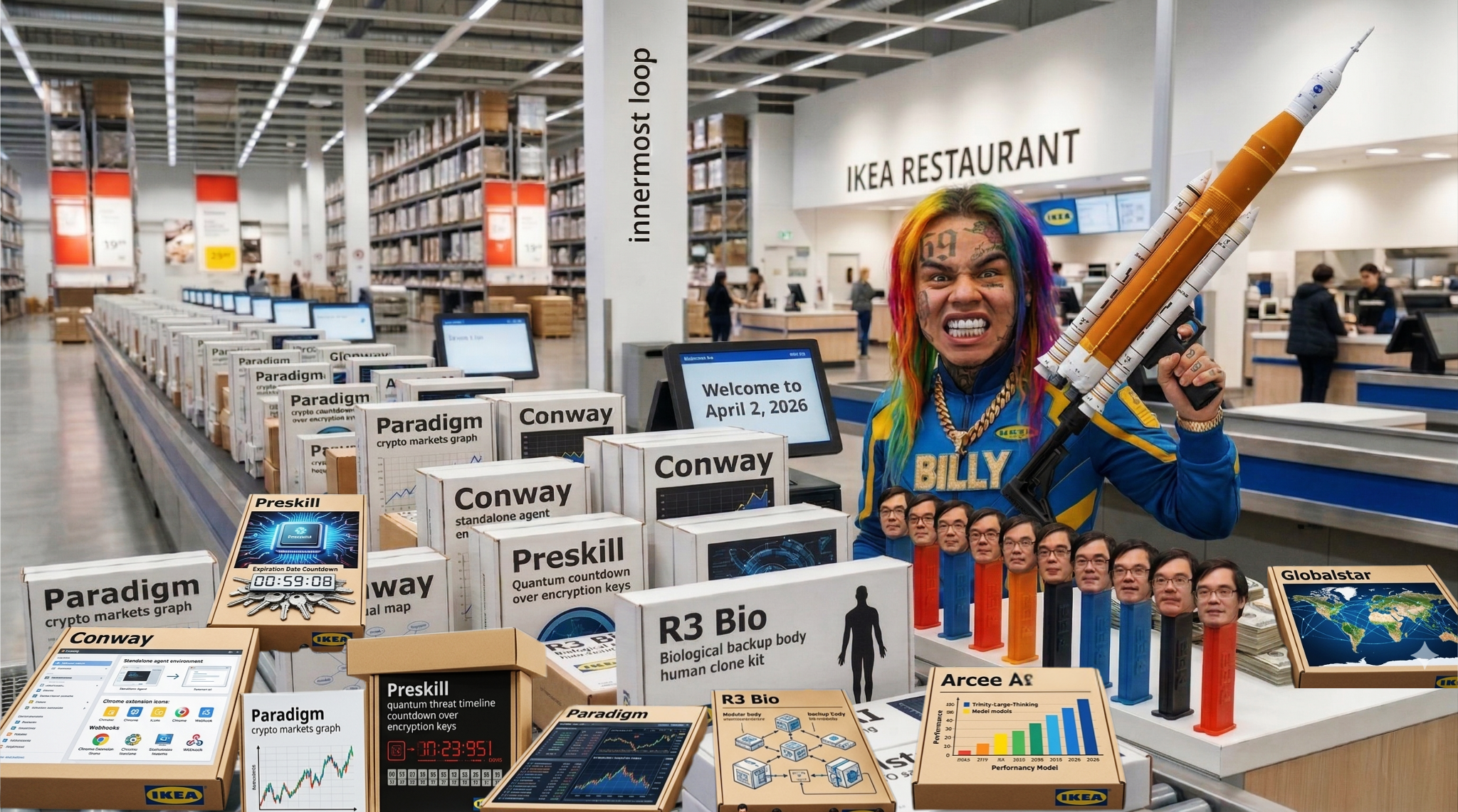 Agent Billy Autonomous Ikea Checkout