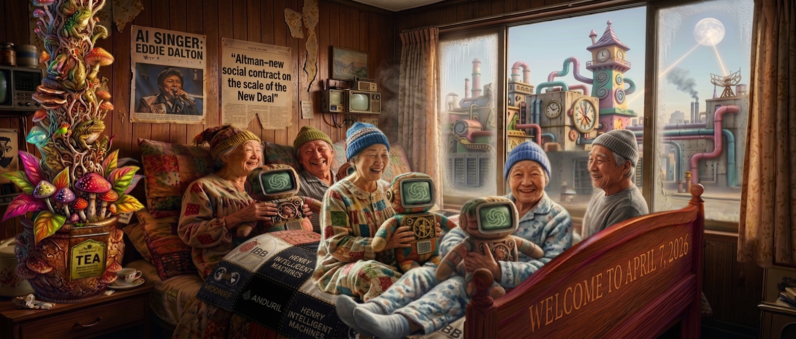 The Singularity\'s New Deal :Psychedelic Toad and Mushroom Tea