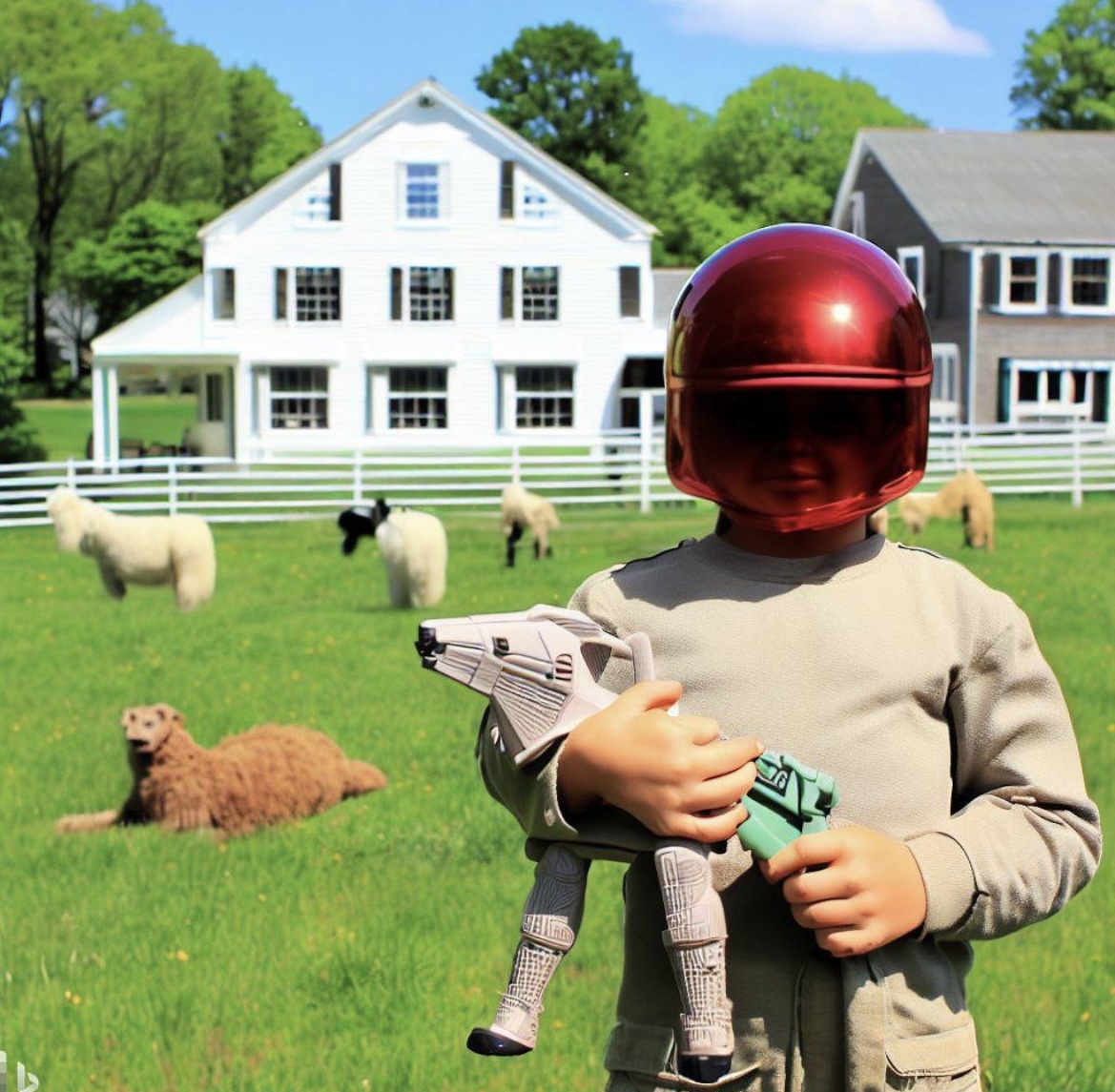 The Red Visor of Innocence