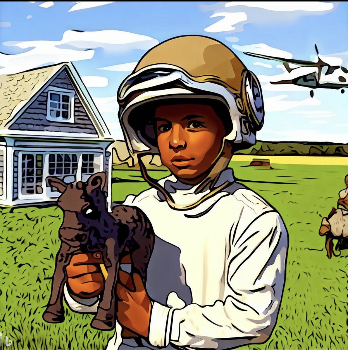 The Gaze Through the Bubble Helmet