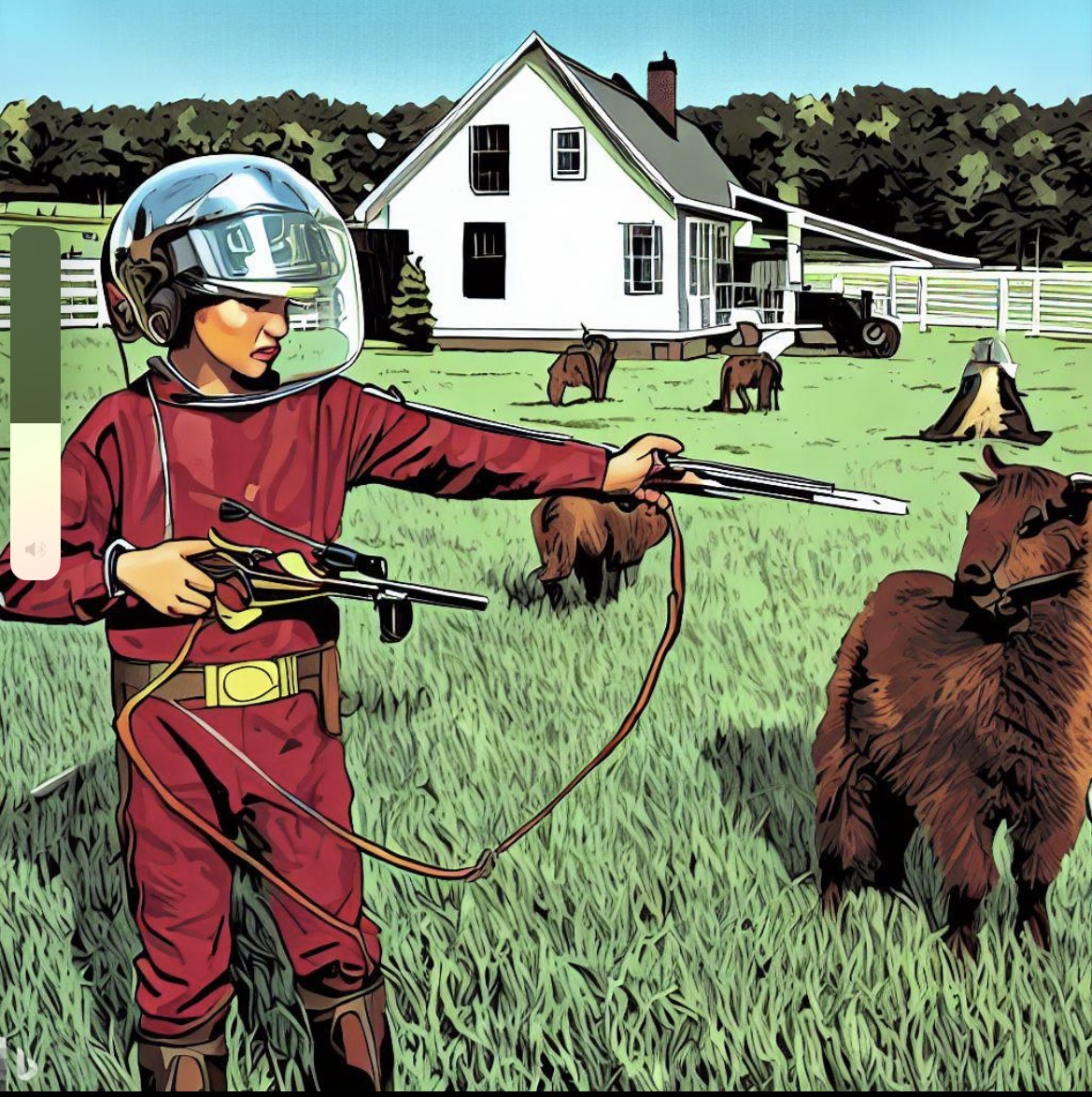 The Crimson Gaze upon the Homestead