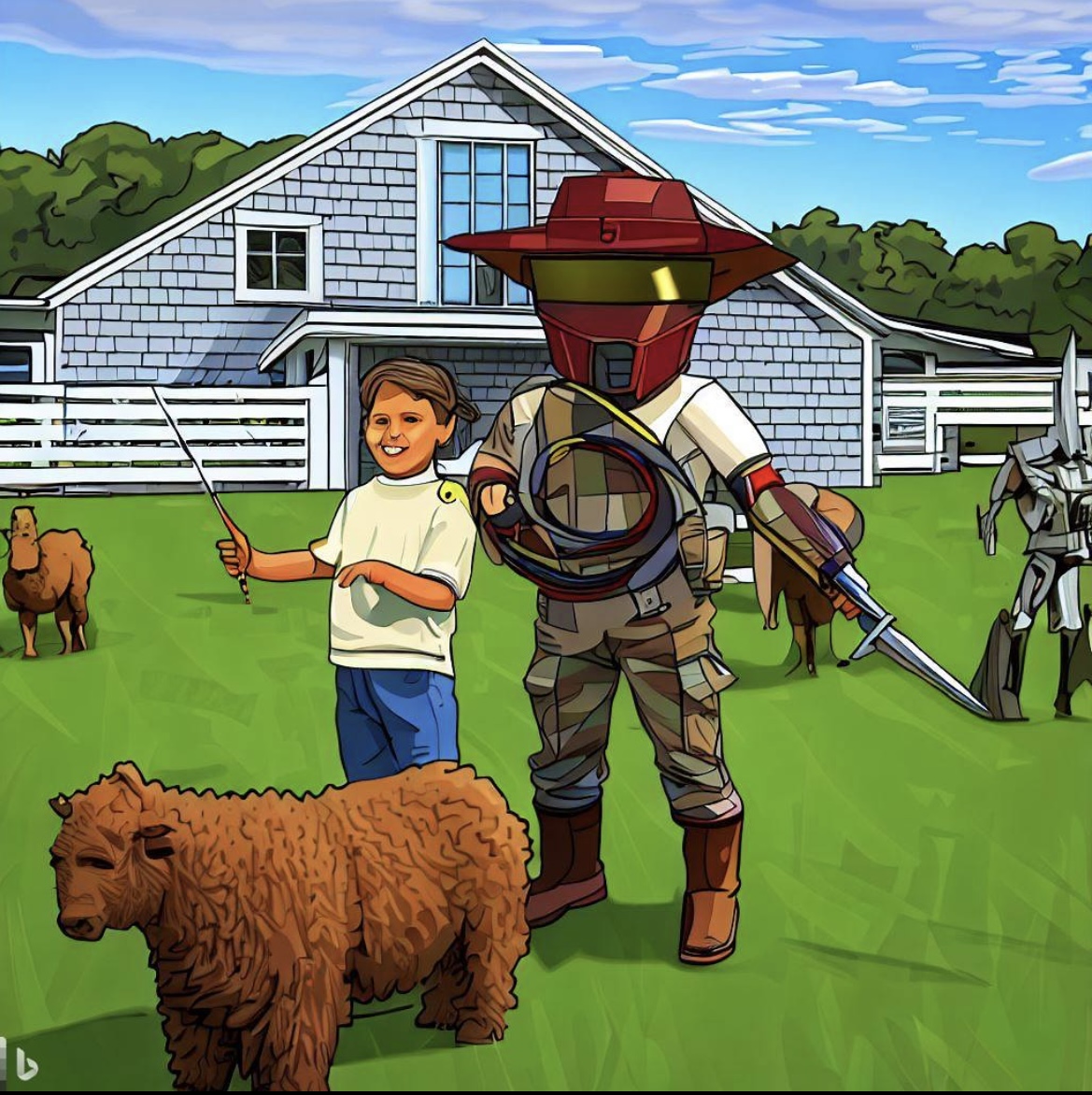 Holding the Shade for Humanity