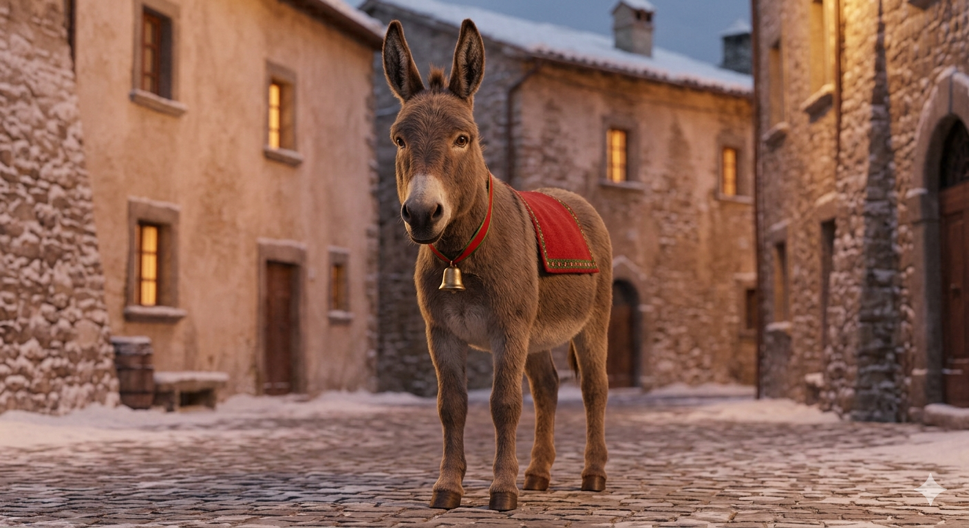 L'Âne de Noël Italien