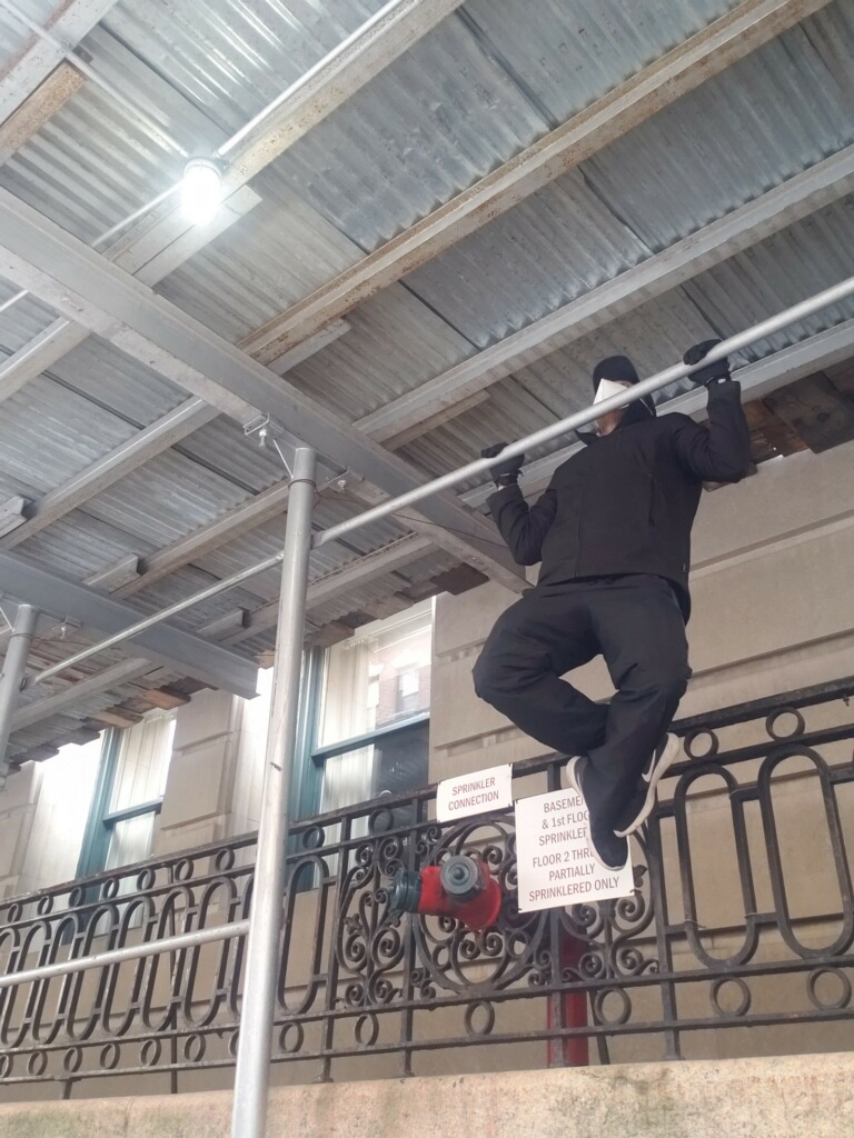 The Iron and Sprinkler Connection Pull Up