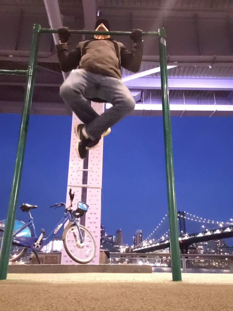 Under the Manhattan Bridge Pull Up
