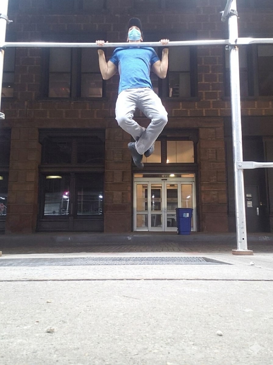 Brown Brick Background Pull Up