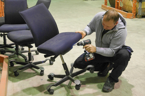 Reparer-stol