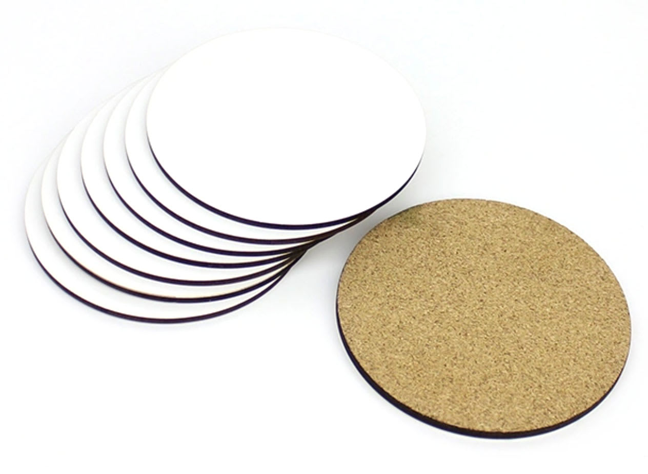 Round-Cork-Coasters