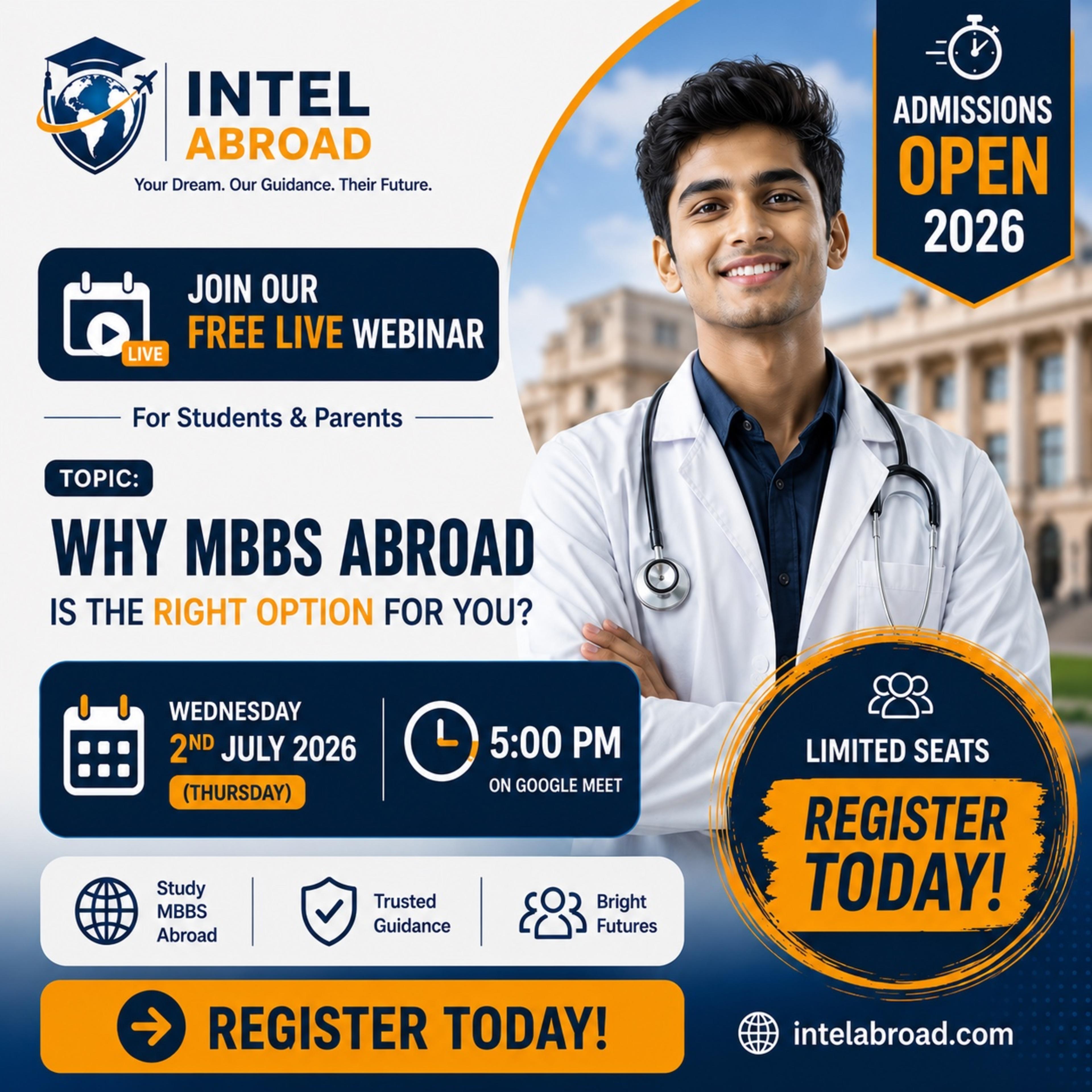 MBBS Abroad Webinar 1.0 photo 1