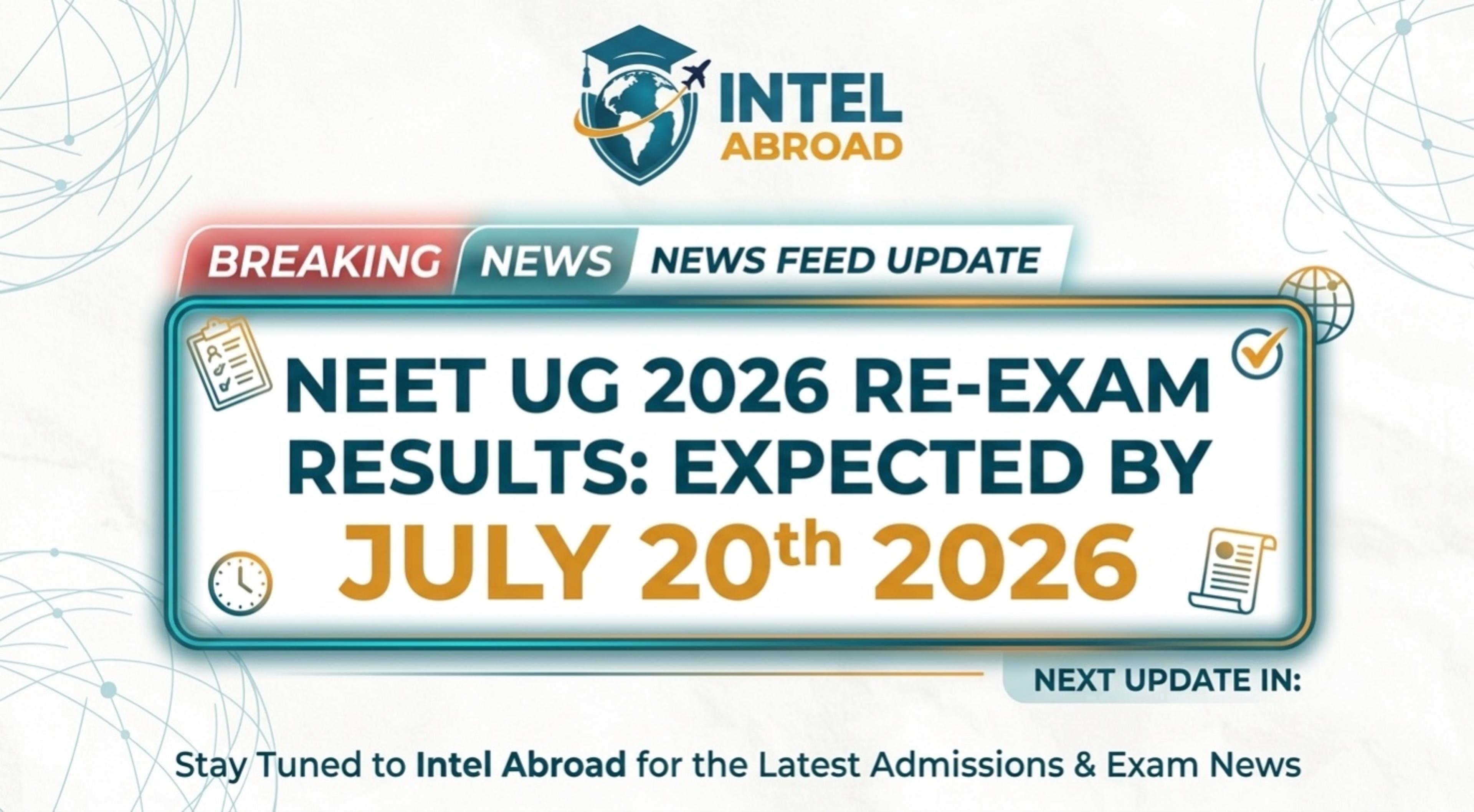 NEET 2026: Result Update as per NTA