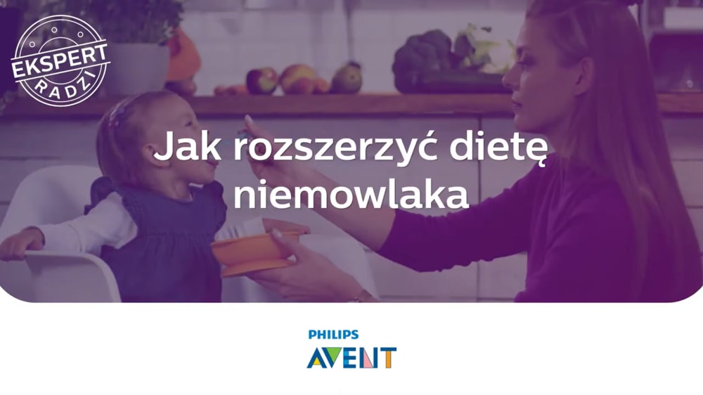 Jak rozszerzyć dietę niemowlaka — film 1