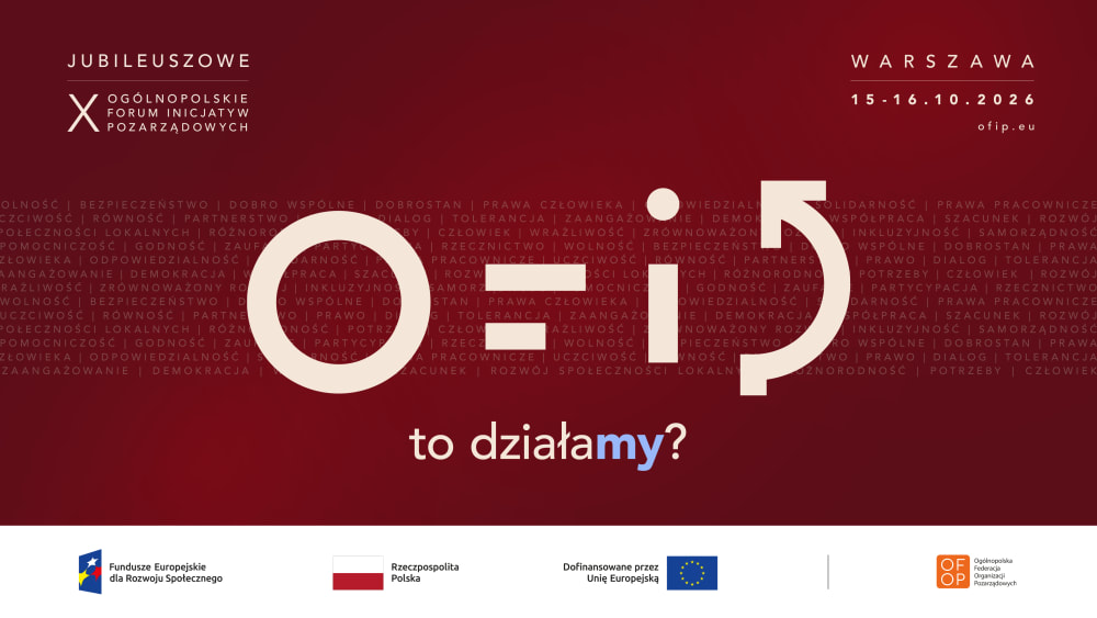 X Ogólnopolskie Forum Inicjatyw Pozarządowych — film 6